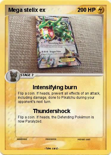 Pokemon Mega stelix ex