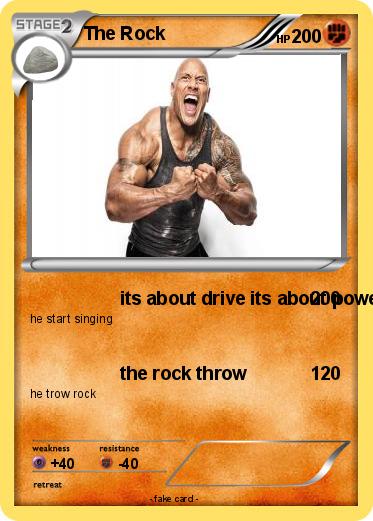 Pokemon The Rock