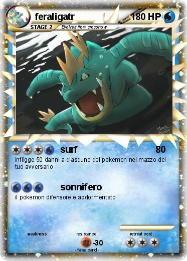 Pokemon feraligatr