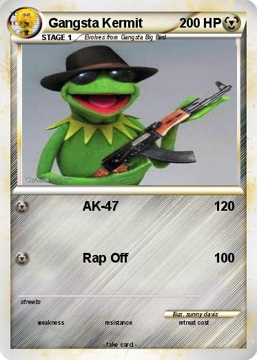 Pokemon Gangsta Kermit