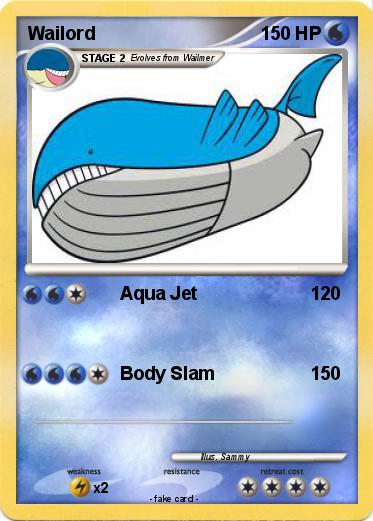 Pokemon Wailord