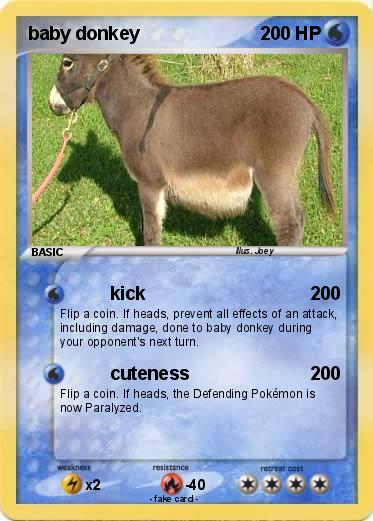 Pokemon baby donkey
