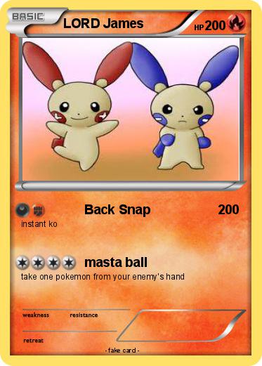 Pokemon LORD James