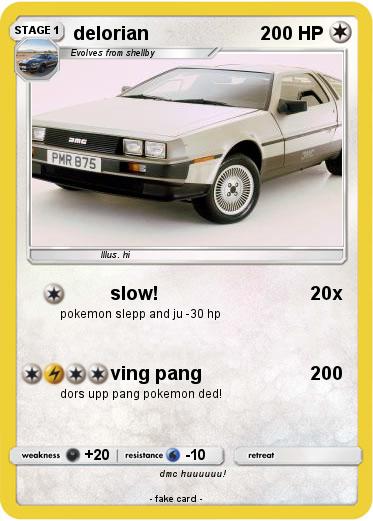 Pokemon delorian