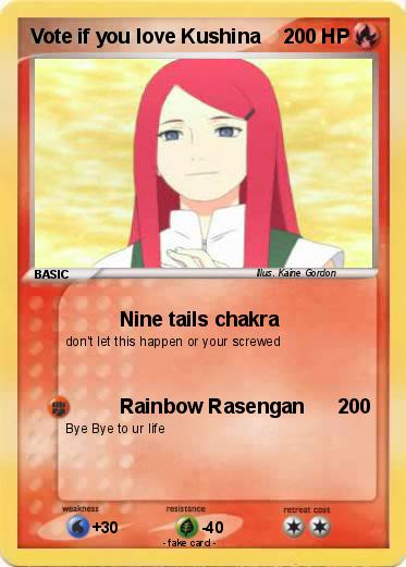 Pokemon Vote if you love Kushina