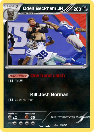 Pokemon Odell Beckham JR