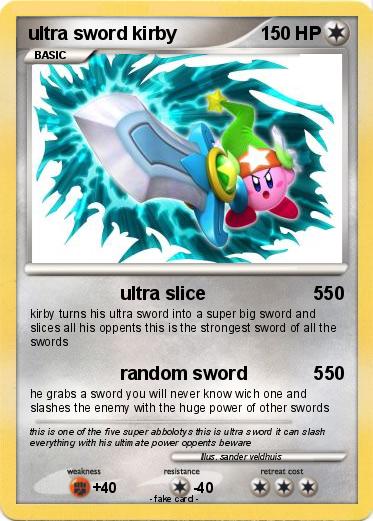 Pokemon ultra sword kirby
