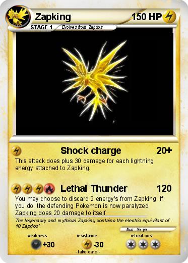 Pokemon Zapking