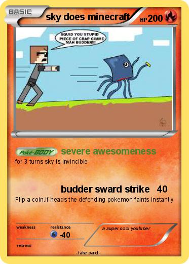 Pokemon sky does minecraft