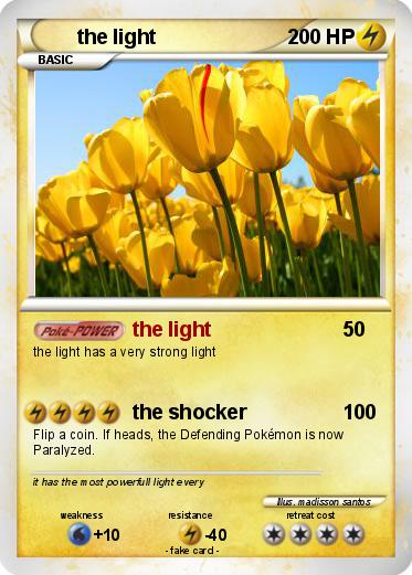 Pokemon the light