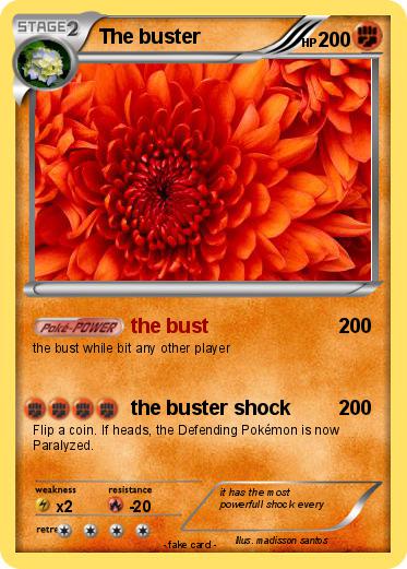 Pokemon The buster