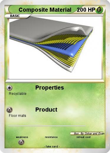Pokemon Composite Material