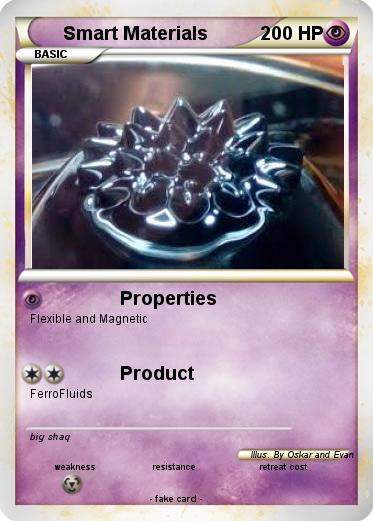 Pokemon Smart Materials