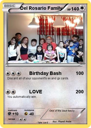 Pokemon Del Rosario Family