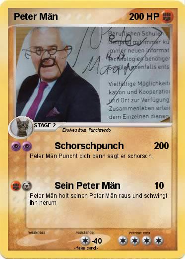 Pokemon Peter Män