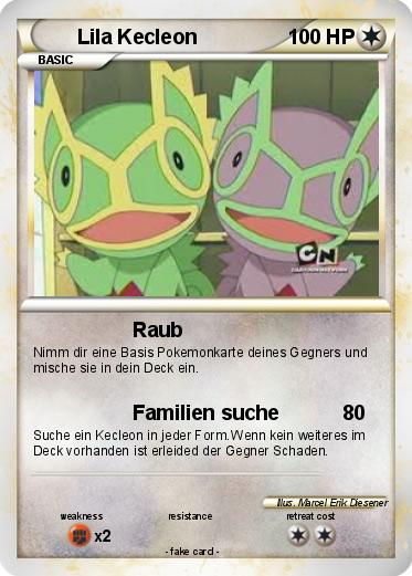 Pokemon Lila Kecleon