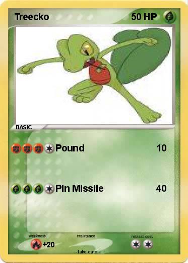 Pokemon Treecko