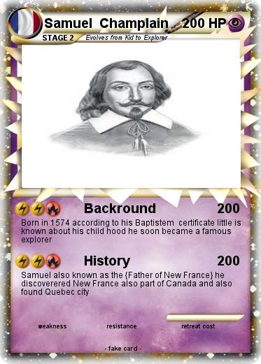 Pokemon Samuel  Champlain