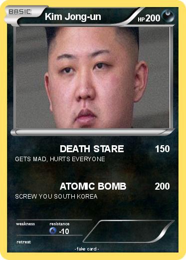 Pokemon Kim Jong-un