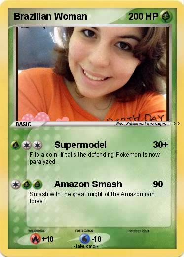 Pokemon Brazilian Woman
