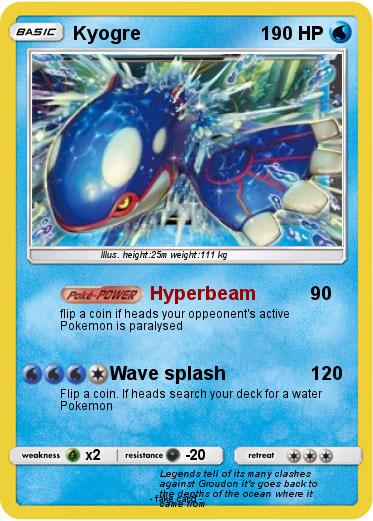 Pokemon Kyogre