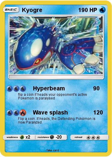Pokemon Kyogre