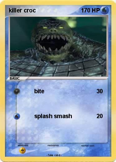 Pokemon killer croc