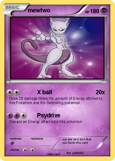 Pokemon mewtwo