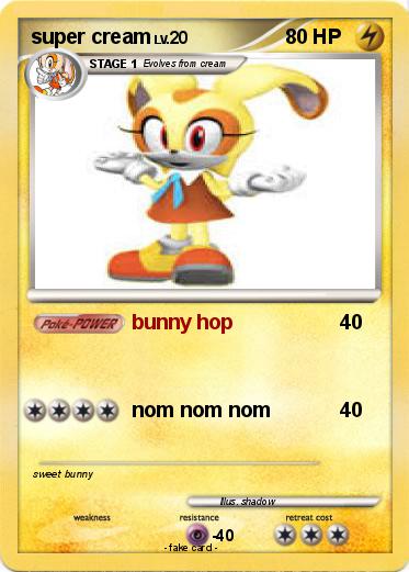 Pokemon super cream