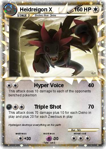 Pokemon Heidreigon X