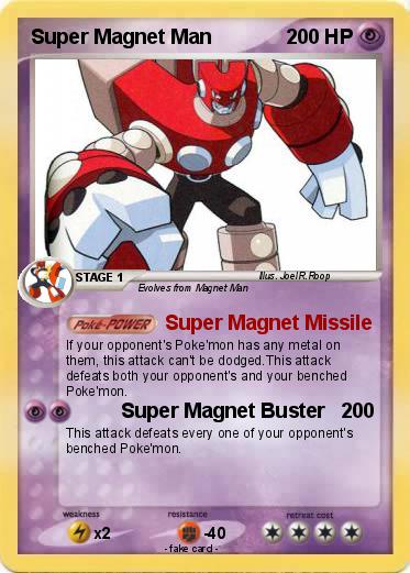 Pokemon Super Magnet Man