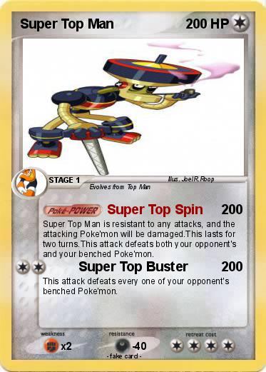 Pokemon Super Top Man