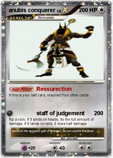 Pokemon anubis conquerer