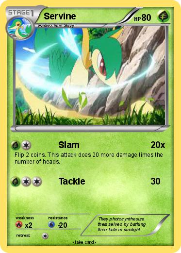 Pokemon Servine
