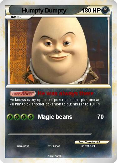 Pokemon Humpty Dumpty