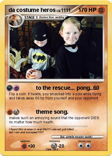 Pokemon da costume heros