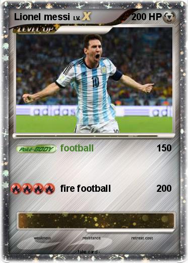Pokemon Lionel messi