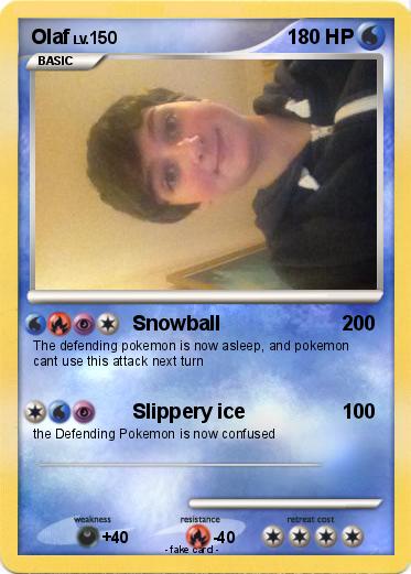 Pokemon Olaf