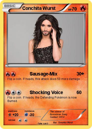 Pokemon Conchita Wurst