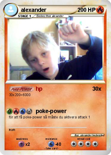 Pokemon alexander