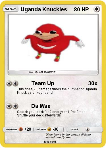 Pokemon Uganda Knuckles