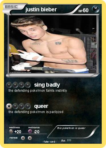 Pokemon justin bieber