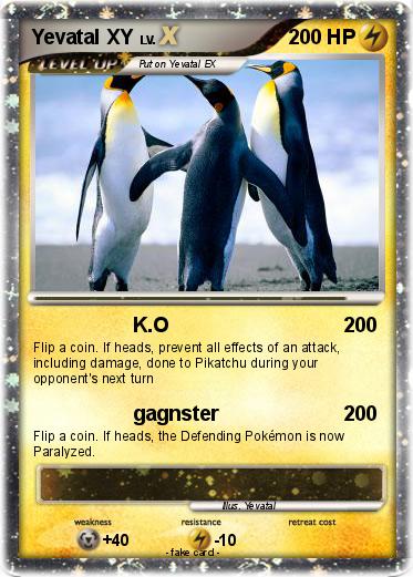 Pokemon Yevatal XY