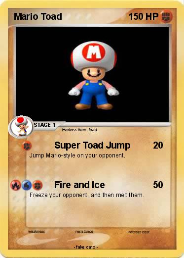 Pokemon Mario Toad