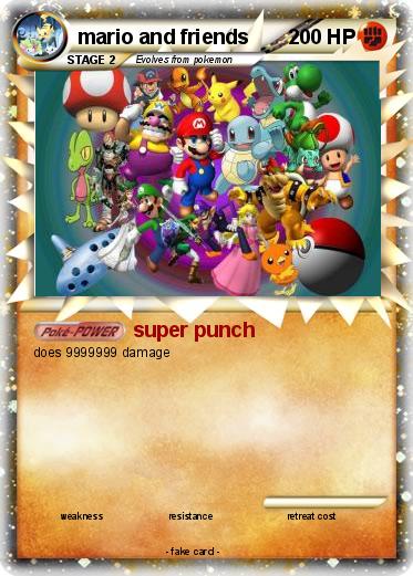 Pokemon mario and friends