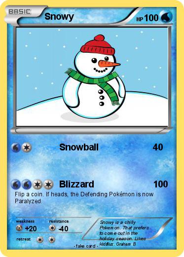 Pokemon Snowy