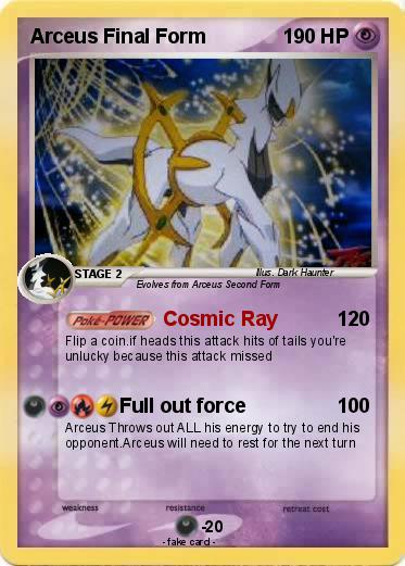 Pokemon Arceus Final Form