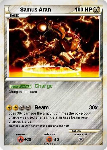 Pokemon Samus Aran