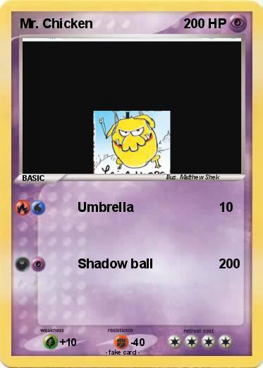 Pokemon Mr. Chicken