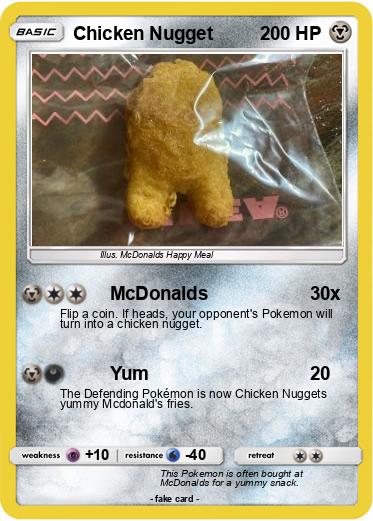 Pokemon Chicken Nugget